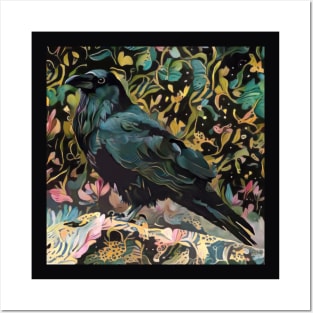 Colorful Corvids 2 Posters and Art